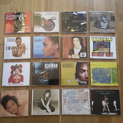 Konvolut single maxi - cd, 16