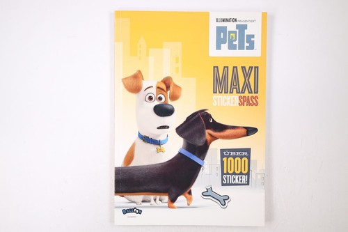 43272 pets maxi stickerspass - -, maxi-stickerspass