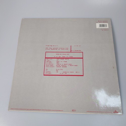Pet shop boys domino dancing - pet,
