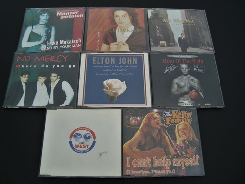 Maxi single sammlung - 8x, cd-sammlung