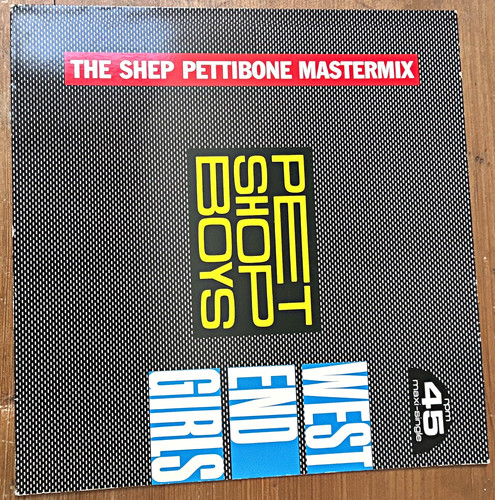 Parlophone pet shop boys - boys, west